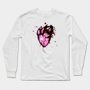 Heart Grenade Long Sleeve T-Shirt